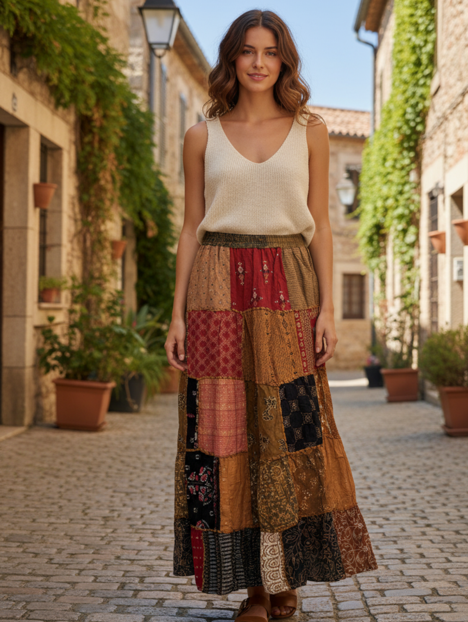 Falda Parche 'India Mágica'