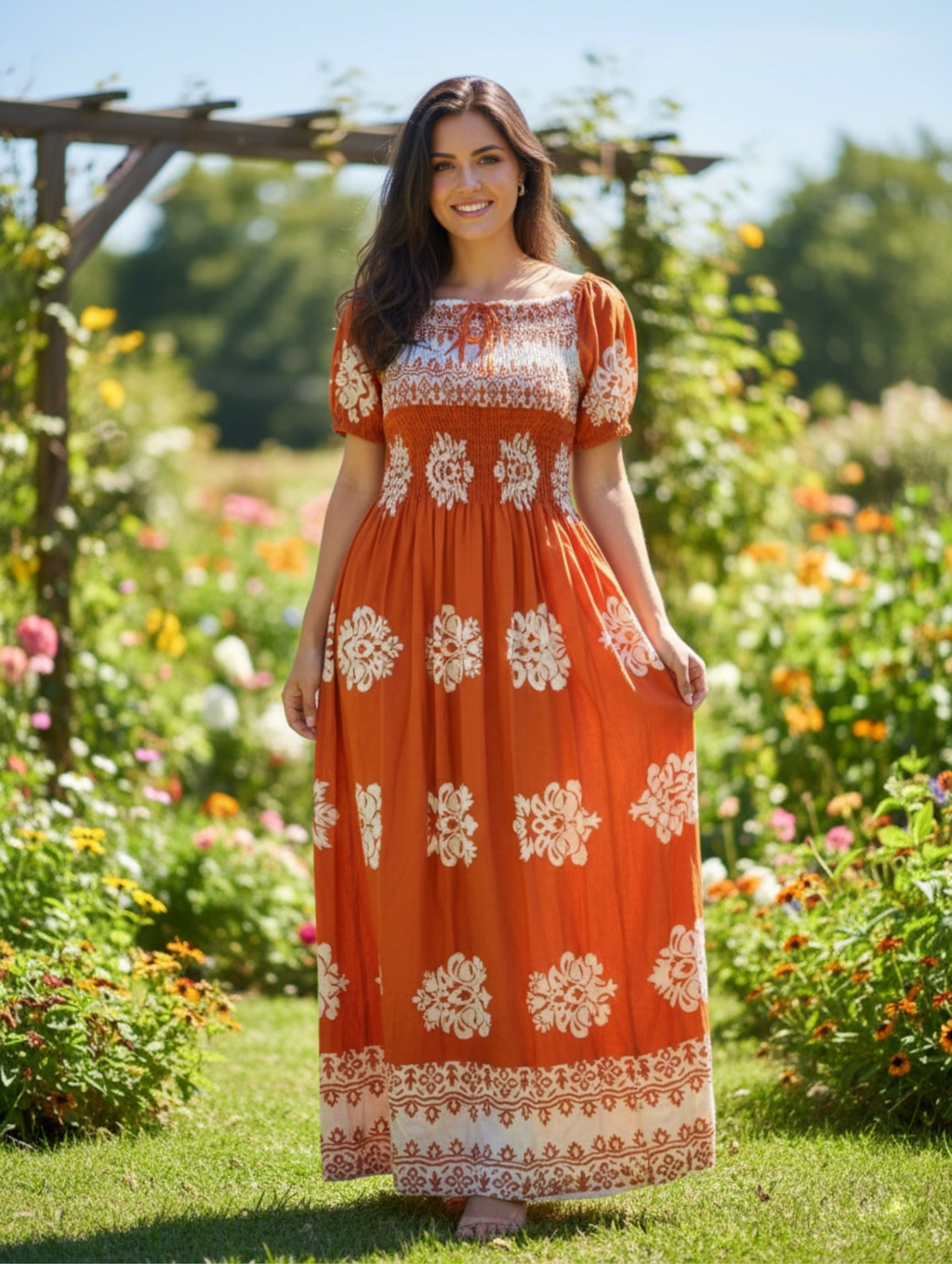Vestido 'Jardín de Ensueño' Estampado Floral