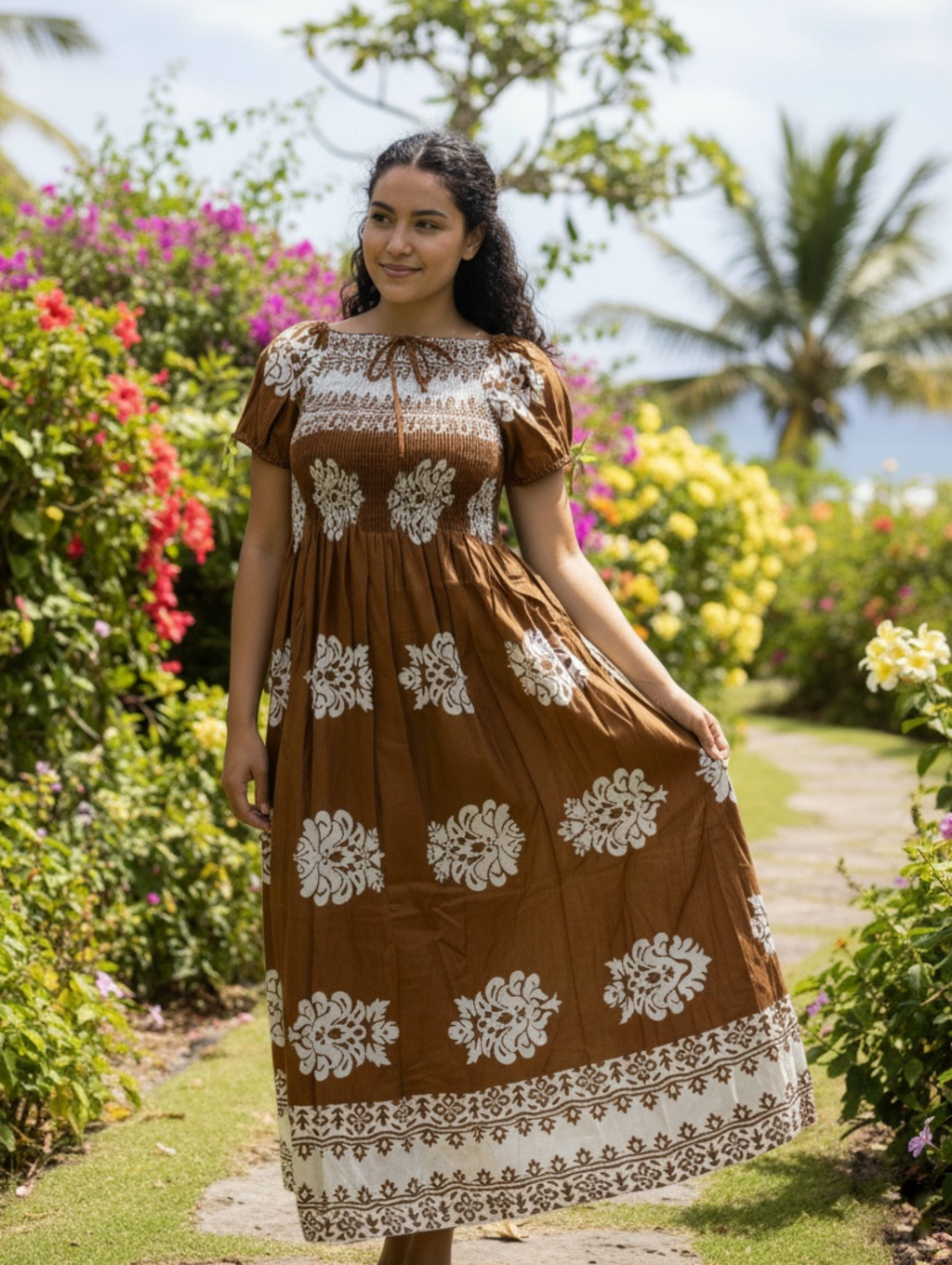 Vestido 'Jardín de Ensueño' Estampado Floral