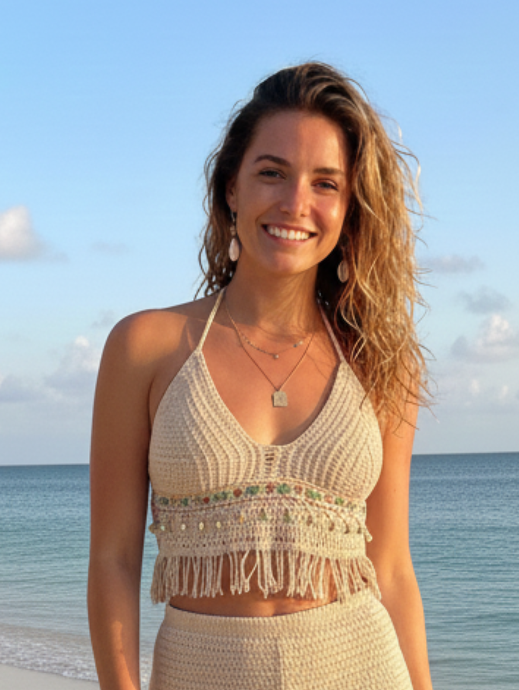 Top de Crochet de Lujo para Tus Vacaciones Paquete de 6 PCs