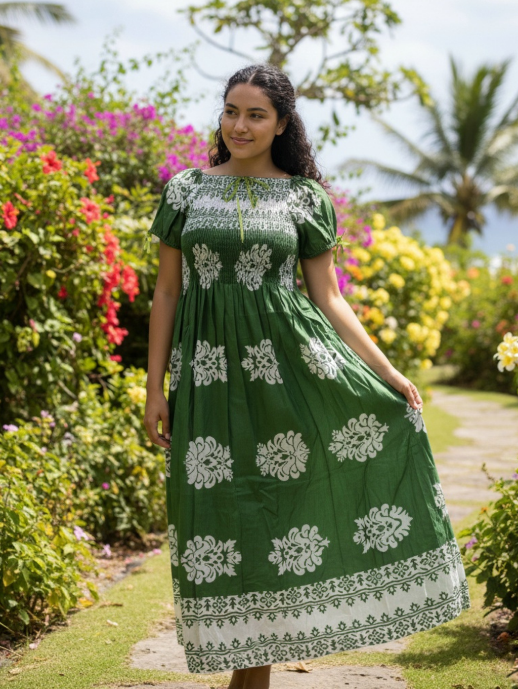 Vestido 'Jardín de Ensueño' Estampado Floral