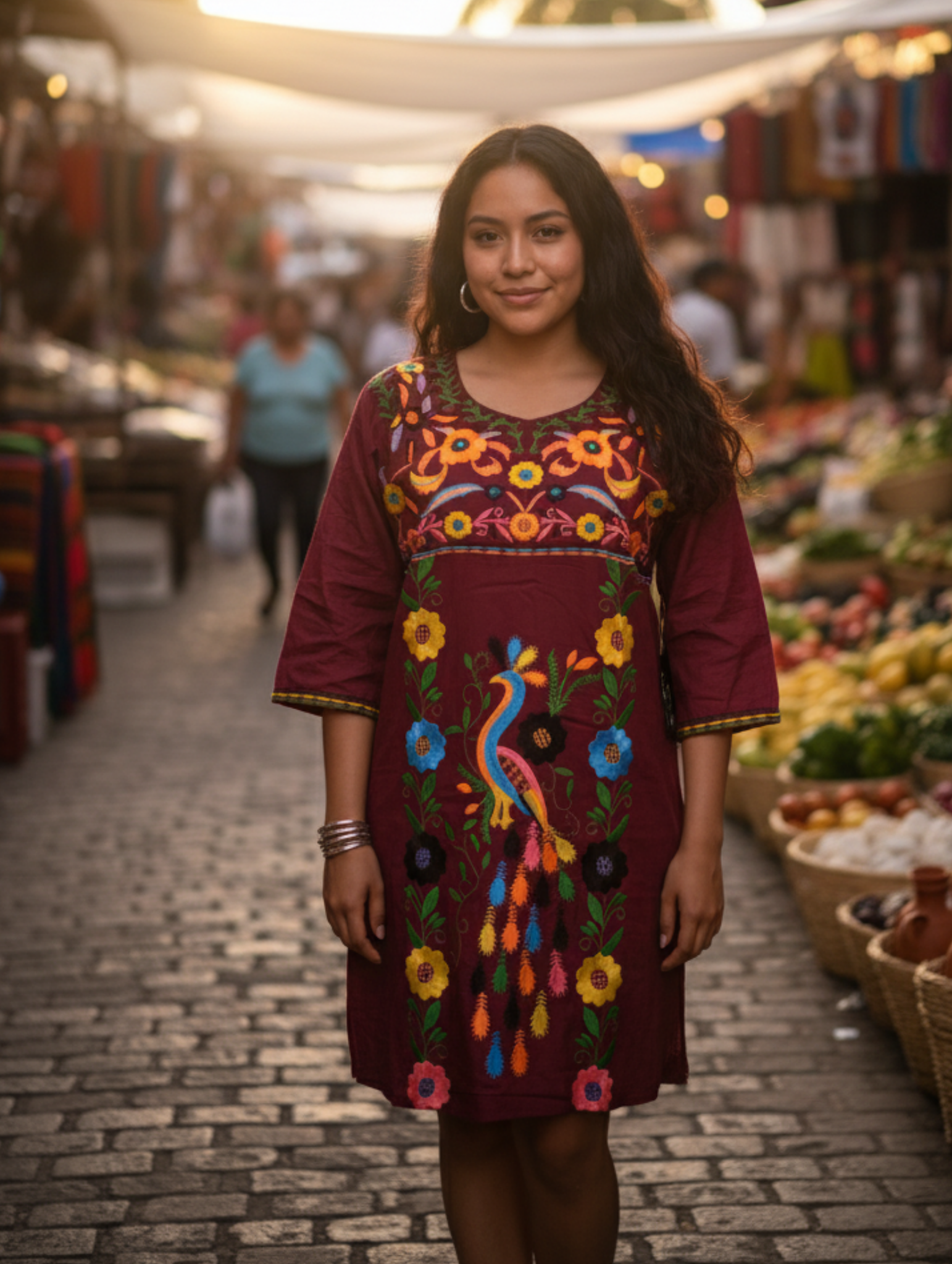 Vestidos Artesanales Bordados | Tradición y Color