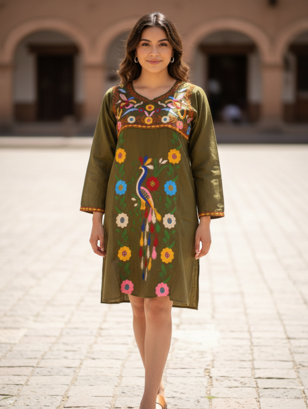 Vestidos Artesanales Bordados | Tradición y Color