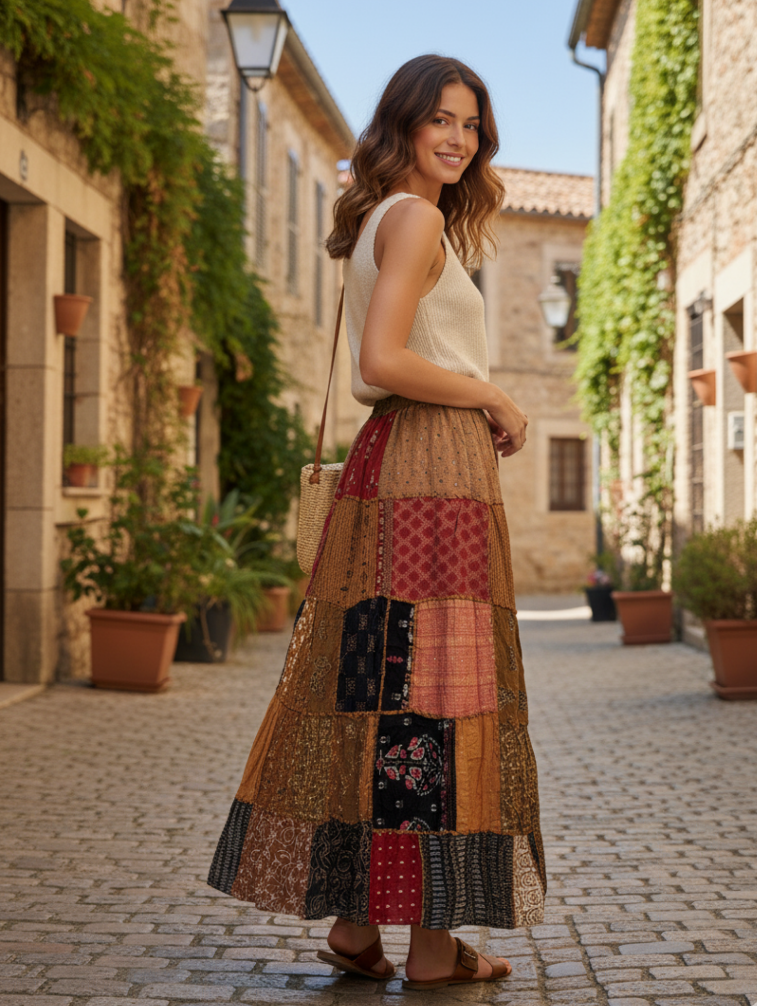 Falda Parche 'India Mágica'